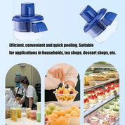 Electric Fruit & Vegetable Peeler Machine – Automatic Rechargeable Fruit Peeling Tool