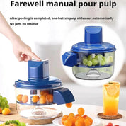 Electric Fruit & Vegetable Peeler Machine – Automatic Rechargeable Fruit Peeling Tool
