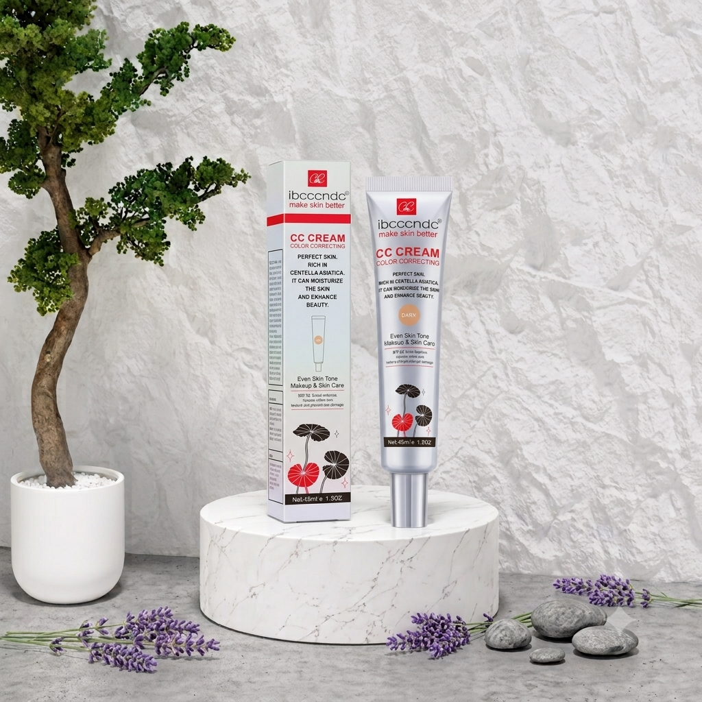 Moisturizing Correcting CC Cream Waterproof Anti-sweat Makeup Before Concealer Lasting Women Makeup Protect Skin Erborian Make