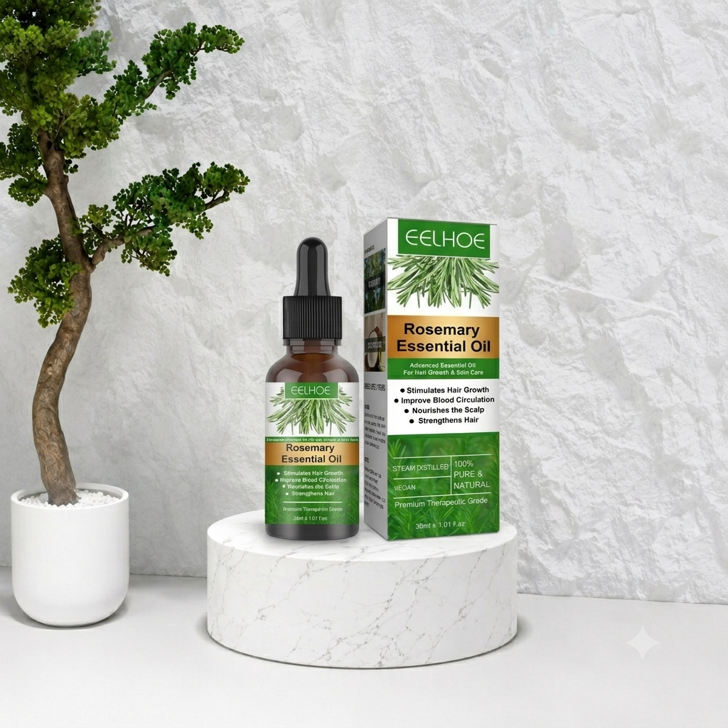 Rosemary Hair Care Essential Oil - Scalp & Root Nourishment