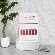 6 Boxes Of Matte Non-stick Cup Waterproof Lipstick Long Lasting Lip Gloss
